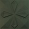 Ekena Millwork 19 5/8in. W x 19 5/8in. H Nikki EnduraWall Decorative 3D Wall Panel Covers 2.67 Sq. Ft. WP20X20NKGHC - alternate 1